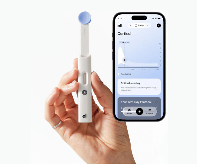 Пристрій для  моніторингу рівня гормонів  Eli Health Hormomete Instant Cortisol Test